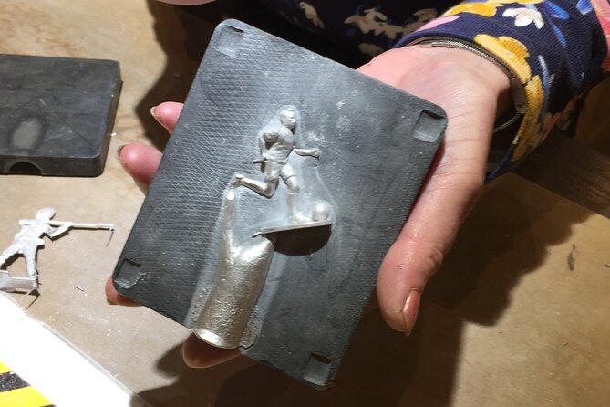 Paint a Metal Miniature - Choosing a mould and casting the miniature