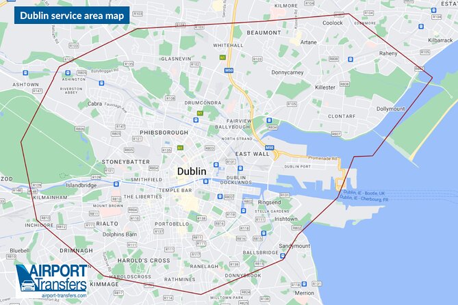 Private Dublin Arrival Transfer - Airport to Hotel / Accommodation - Flight delays and the 45-minute rule