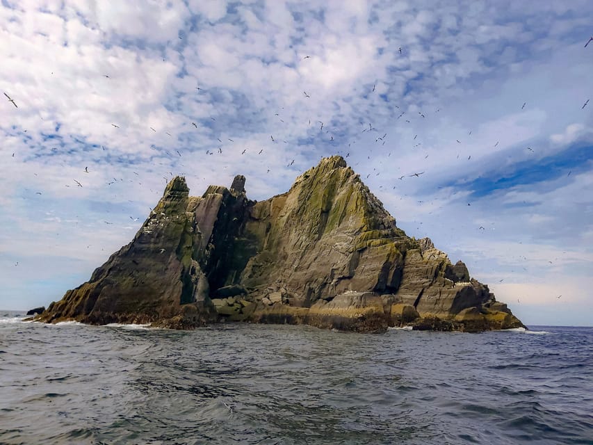 Skellig Michael: Skellig Sightseeing Cruise with AquaTerra - Kerry Cliffs and Puffin Island bring the coast close