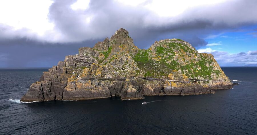 Skellig Michael: Skellig Sightseeing Cruise with AquaTerra - Skellig Michael from the water