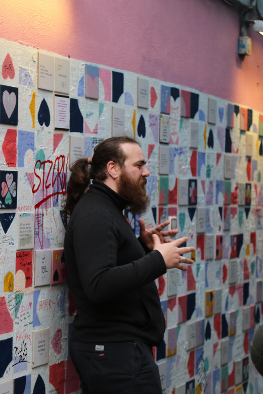 Street Art Walking Tour - Blooms Hotel and Project Arts Centre