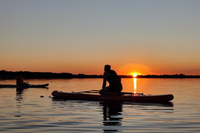Sunset SUP experience in Malahide, Dublin - Getting equipped for the Malahide Estuary