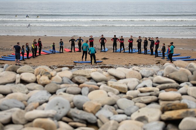 Surf Lesson Experience in Strandhill - The beach talk makes the water feel less intimidating