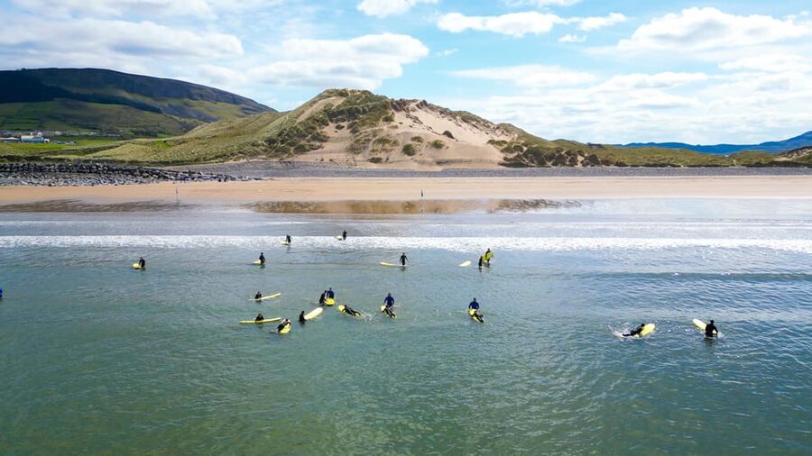 Surf Lessons in Co. Sligo, on The Wild Atlantic Way - The 15-Minute Sand Lesson