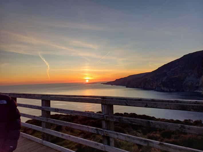 Teresa's slieve league tour - Reaching the Slieve League viewpoint