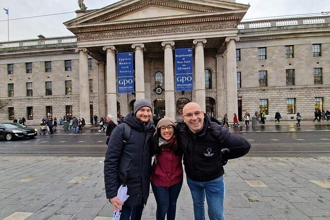 The Dublin Private Walking Tour - College Green connects parliament and university life