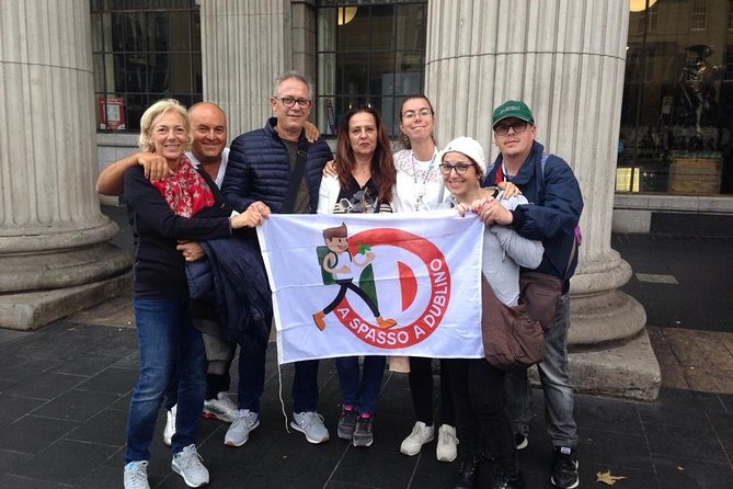 Tour a piedi di Dublino in Italiano - Temple Bar, where the tour changes mood