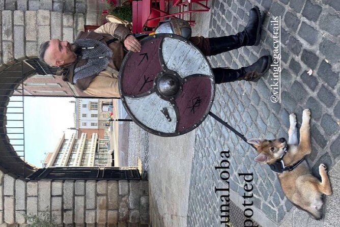 Walking Tour of Dublin’s Viking/Medieval Quarter with a Viking - Walking through medieval Dublin