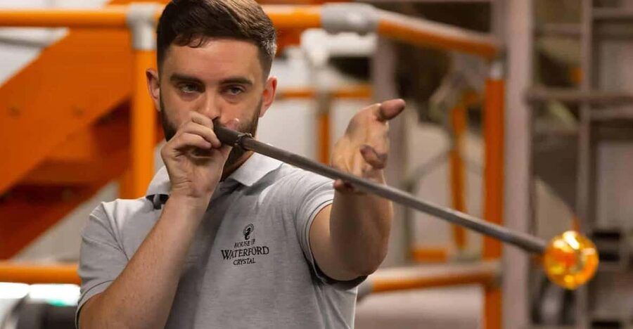 Waterford Crystal & Kilkenny City Small Group Tour - One hour across Ireland to Kilkenny