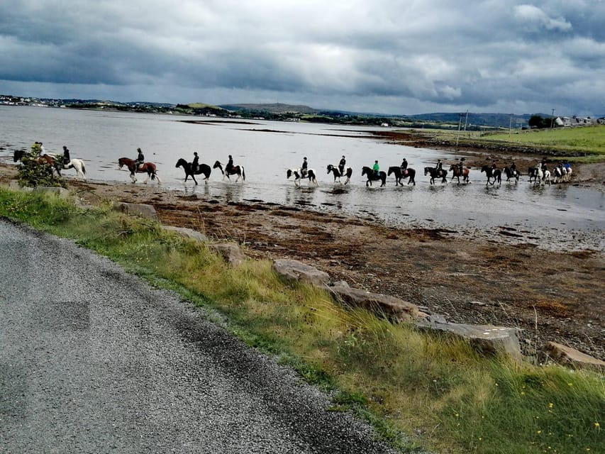 Westport: Beach and Countryside Guided Horse Ride - Dora Inch Island and a Beatles connection