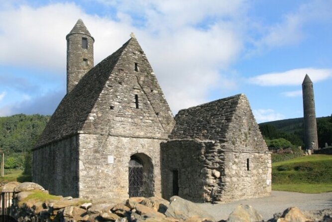 Wicklow and Glendalough Private Chauffeured Sightseeing Tour - Glendalough, where ruins meet two lakes